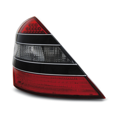 Pilotos Traseros Led Mercedes W221 S-Klasa 05-09 Rojo Ahumado Negro Led