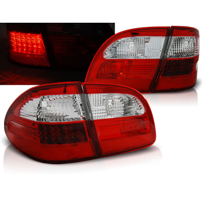 Pilotos Traseros Led Mercedes W211 Wagon E-Klasa 02-06 Rojo/Blanco Led