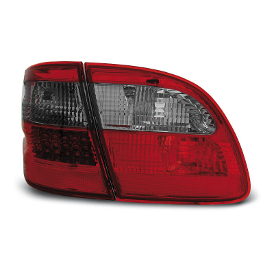 Pilotos Traseros Led Mercedes W211 Wagon E-Klasa 02-06 Rojo Ahumado Led