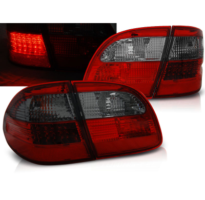 Pilotos Traseros Led Mercedes W211 Wagon E-Klasa 02-06 Rojo Ahumado Led