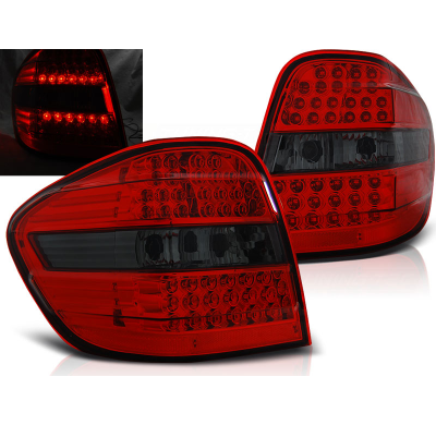 Pilotos Traseros Led Mercedes M-Klasa W164 05-08 Rojo Ahumado Led