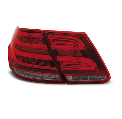 Pilotos Traseros Led Mercedes W212 E-Klasa 09-13  Rojo Ahumado Led