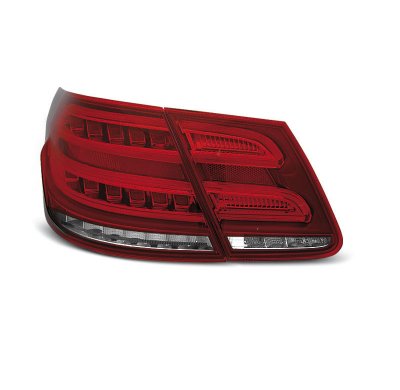 Pilotos Traseros Led Mercedes W212 E-Klasa 09-13 Rojo/Blanco Led
