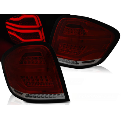 Pilotos Traseros Led Mercedes M-Klasa W164 05-08 Red Smoke Led