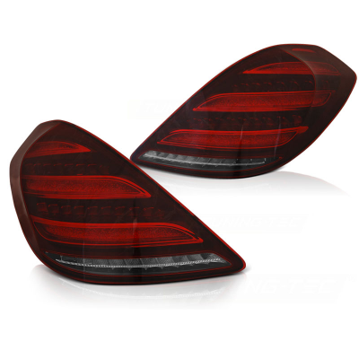 pilotos traseros led mercedes s-klasa w222 13-17 red white led