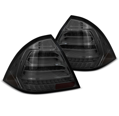 PILOTOS TRASEROS BARRA LED HUMO MERCEDES W203 SEDAN 04-07