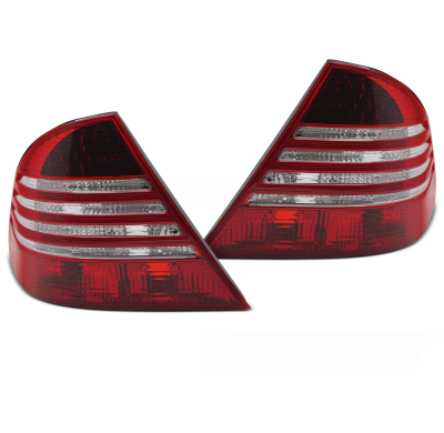 PILOTOS TRASEROS LED ROJO BLANCO compatibles con MERCEDES W220 S-KLASA 09.98-05.05