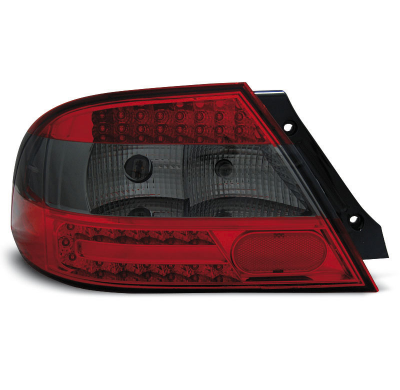 Pilotos Traseros Led Mitsubishi Lancer 7 Sedan 04-07 Rojo Ahumado Led