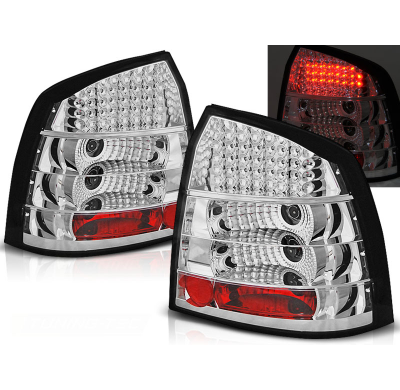 Pilotos Traseros Led Opel Astra G 09.97-02.04 3d/5d Cromado Led