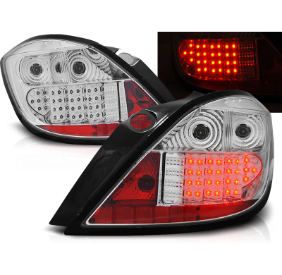 Pilotos Traseros Led Opel Astra H 03.04-09 5d Cromado Led