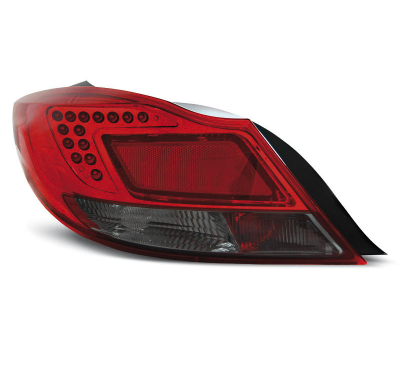 Pilotos Traseros Led Opel Insignia 08-12 4d/Hb Rojo Ahumado Led