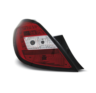 Pilotos Traseros Led Opel Corsa D 5d 04.06- Rojo/Blanco Led
