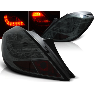 Pilotos Traseros Led Opel Corsa D 3d 04.06- Ahumado Led