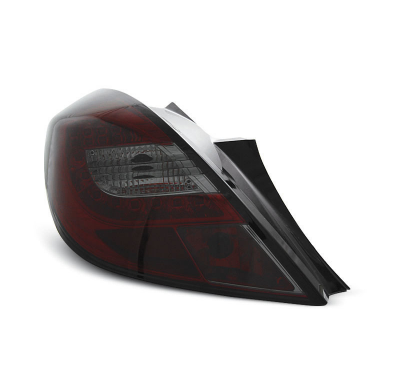 Pilotos Traseros Led Opel Corsa D 3d 04.06- Rojo Ahumado Led