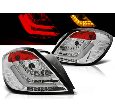 Pilotos Traseros Led Opel Astra H 03.04-09 3d Gtc  Cromado Led