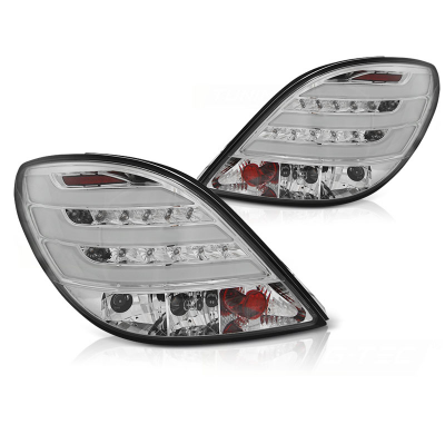 Pilotos Traseros Peugeot 207 3d/5d 05.06-06.09 Chrome Led Bar
