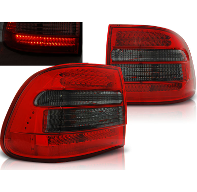 Pilotos Traseros Led Porsche Cayenne 02-06 Rojo Ahumado Led