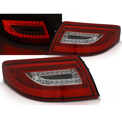 Pilotos Traseros Led Porsche 911 996 99-04 Rojo Blanco  Led