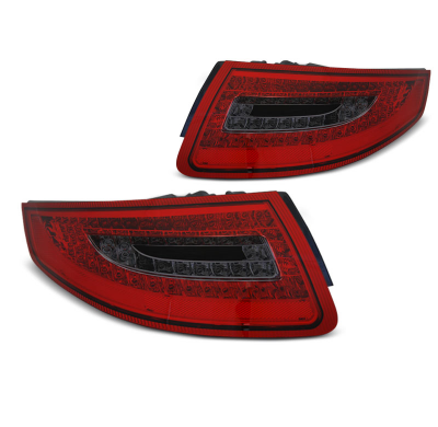 Pilotos Traseros Led Porsche 911 997 04-09 Rojo Ahumado Led