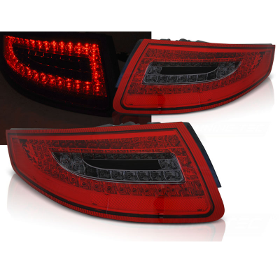 Pilotos Traseros Led Porsche 911 997 04-09 Rojo Ahumado Led