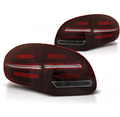 Pilotos Traseros Porsche Cayenne 10-15 Black Red White Intermitentes Dinamicos