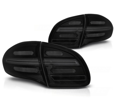 Pilotos Traseros Porsche Cayenne 10-15 Black Smoke Intermitentes Dinamicos