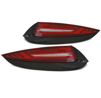 Pilotos Traseros Led Rojo Blanco Para Porsche 911 997 09-12