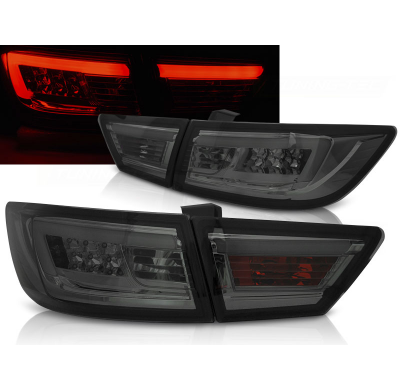 Pilotos Traseros Led Renault Clio Iv 13- Hatchback Led Bar Ahumado