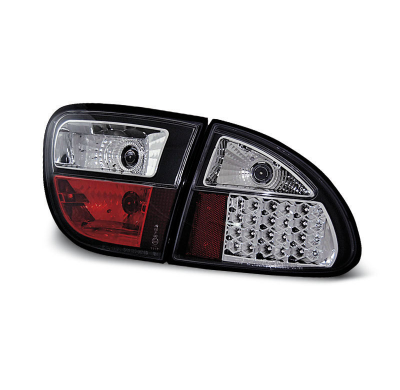 Pilotos Traseros Led Seat Leon 04.99-08.04 Negro Led
