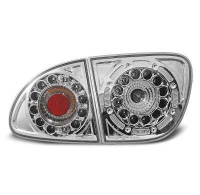 Pilotos Traseros Led Seat Leon 04.99-08.04 Cromado Led