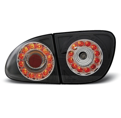 Pilotos Traseros Led Seat Leon 04.99-08.04 Negro Led