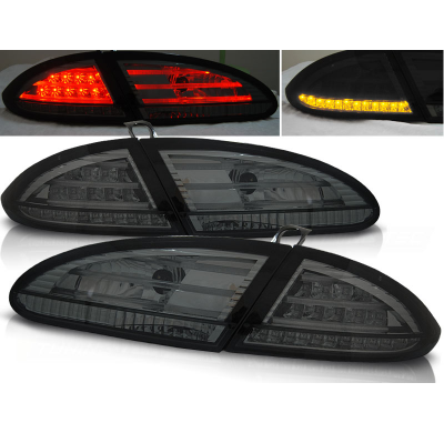 Pilotos Traseros Led Seat Leon 06.05-09 Ahumado Led