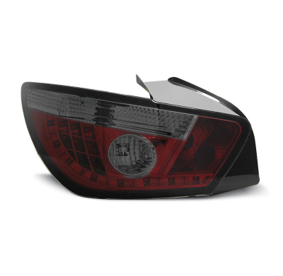 Pilotos Traseros Led Seat Ibiza 6j 3d 06.08- Rojo Ahumado Led