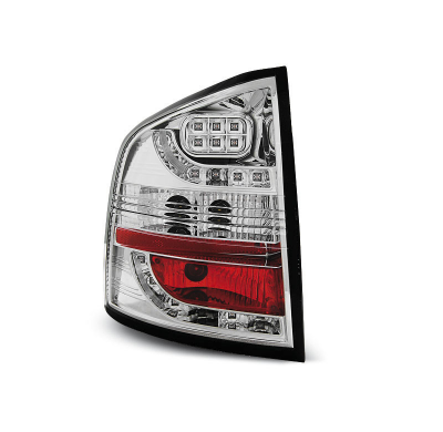Pilotos Traseros Led Skoda Octavia Ii Kombi 03.04- Cromado Led