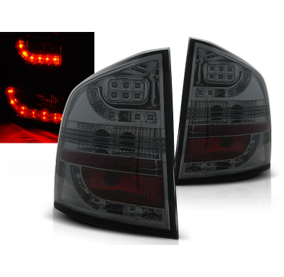 Pilotos Traseros Led Skoda Octavia Ii Kombi 03.04- Ahumado Led