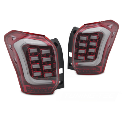 PILOTOS TRASEROS LED DE BARRA ROJAS Y BLANCAS compatibles con SUBARU FORESTER IV 13-18