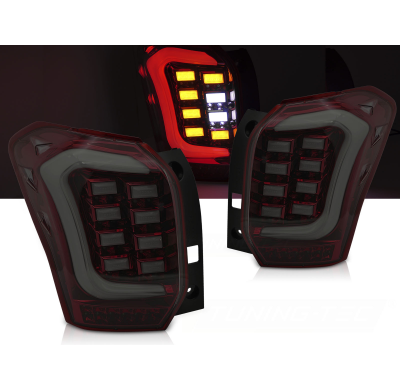 PILOTOS TRASEROS LED DE COLOR ROJO AHUMADO PARA SUBARU FORESTER IV 13-18