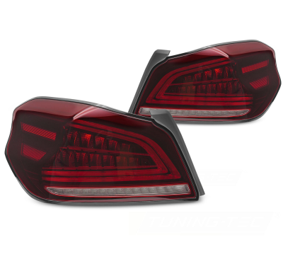 PILOTOS TRASEROS LED ROJOS compatibles con SUBARU WRX 14-21