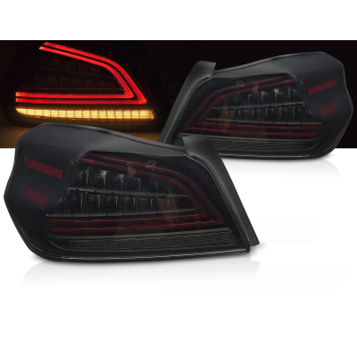 PILOTOS TRASEROS LED AHUMADOS PARA SUBARU WRX 14-21