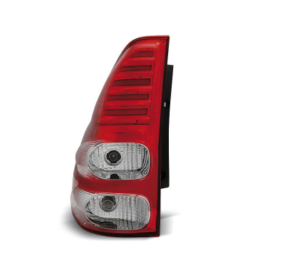 Pilotos Traseros Led Toyota Land Cruiser 120 03-09 Rojo/Blanco Led