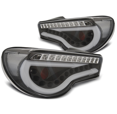 Pilotos Traseros Led Toyota Gt86 12- Led Bar Negro