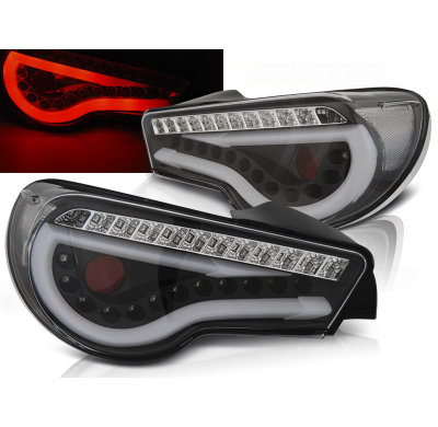 Pilotos Traseros Led Toyota Gt86 12- Led Bar Negro