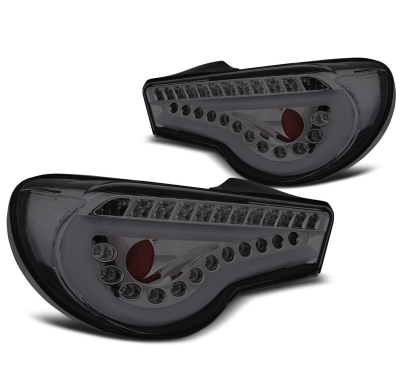 Pilotos Traseros Led Toyota Gt86 12- Led Bar Ahumado