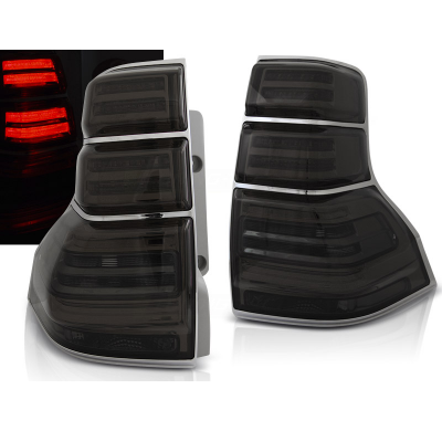 Pilotos Led Toyota Land Cruiser 150 09-13 Ahumados Led