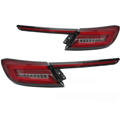 PILOTOS TRASEROS LED DE BARRA ROJAS Y BLANCAS INTERMITENTE DINAMICO para TOYOTA GR86 21-