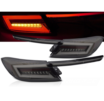 PILOTOS TRASEROS LED DE BARRA DORADA AHUMADA INTERMITENTE DINAMICO aptas para TOYOTA GR86 21-