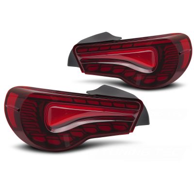 PILOTOS TRASEROS TOYOTA GT86 12-21 OLED ROJO