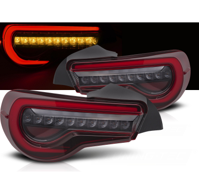 PILOTOS TRASEROS LED TOYOTA GT86 12-21 roja