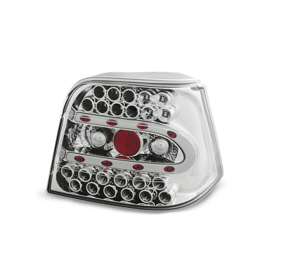 Pilotos Traseros Led Vw Golf 4 09.97-09.03 Cromado Led