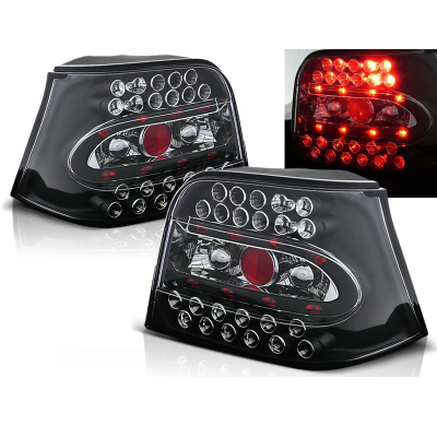 Pilotos Traseros Led Vw Golf 4 09.97-09.03 Negro Led